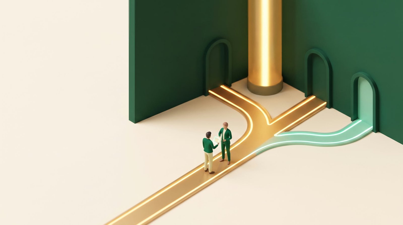 Scene from the Startup Suite planning journey: Scenarios branch